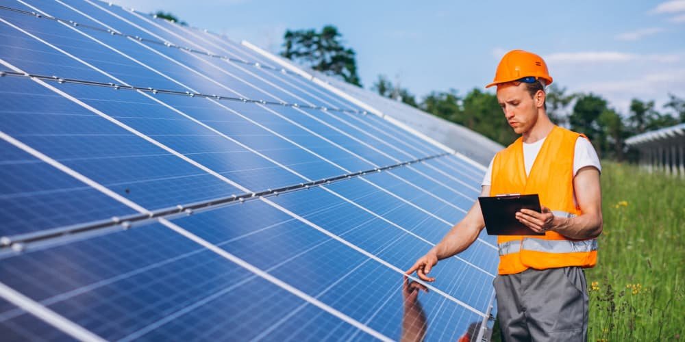 Įkrovimo baterijų instaliavimas